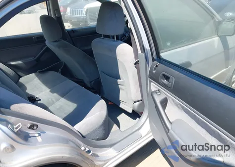 2001 Honda Civic Lx из США, поврежденный, VIN 1HGES165X1L061852